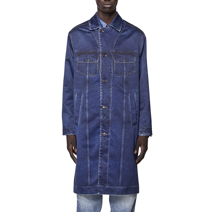 Qoo10] DIESEL ロングコート メンズ G-KOEN デニ