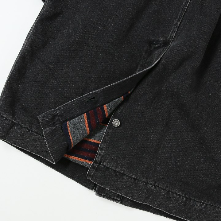 Qoo10] DIESEL デニムロングコート メンズ D-ROKU